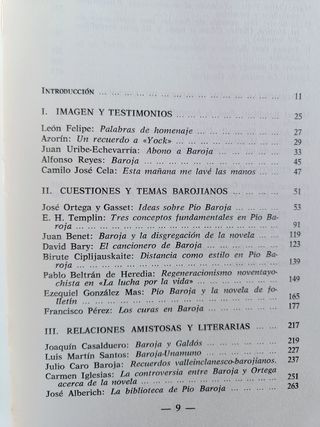 Pío Baroja, de Javier Martínez Palacio