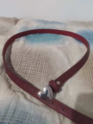 Cintura donna viola bordeaux