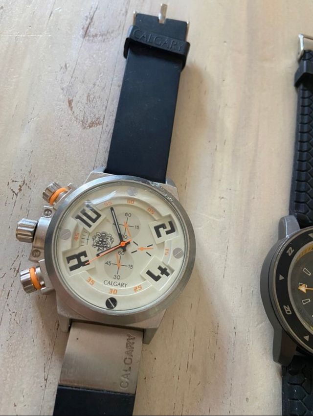 Trío de relojes fantasía