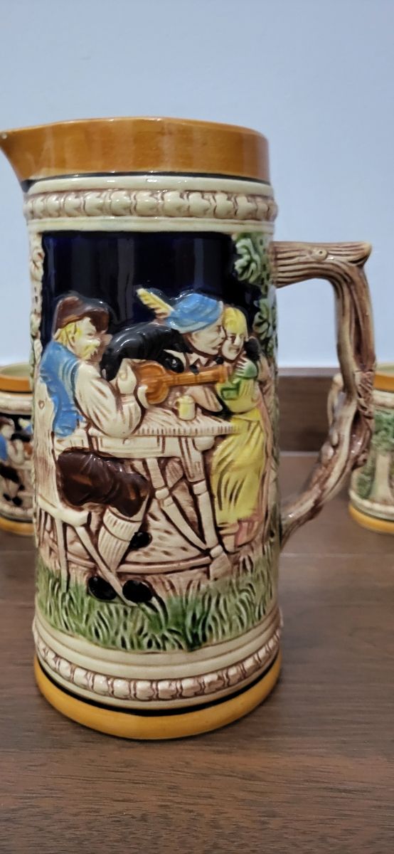 Juego de jarras de cerveza