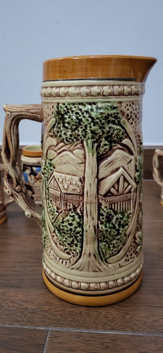 Juego de jarras de cerveza