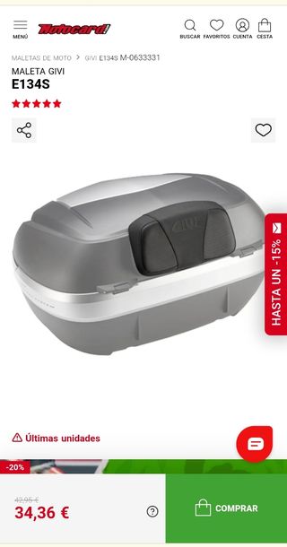 Baul Givi Monolock B37 moto