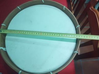 Tamboril artesanal charro