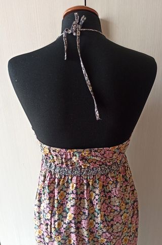 Vestito fiorito halterneck H&M