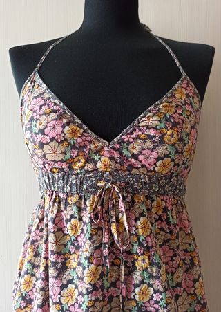 Vestito fiorito halterneck H&M