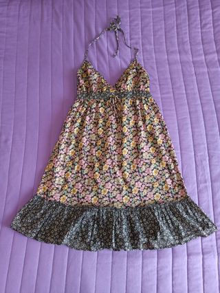 Vestito fiorito halterneck H&M