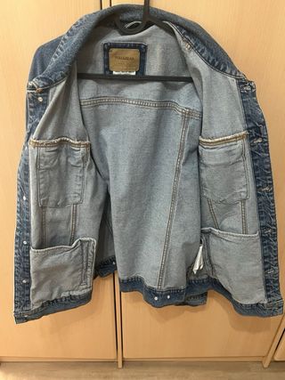 Cazadora vaquera chico Pull and Bear