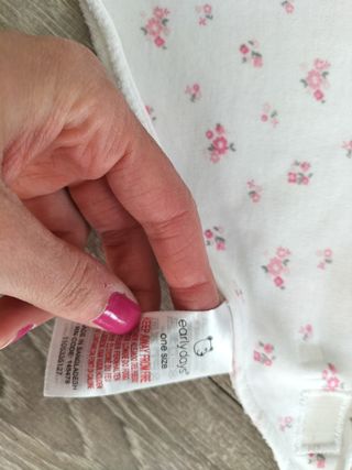 Lote 3 bandanas/baberos bebé niña