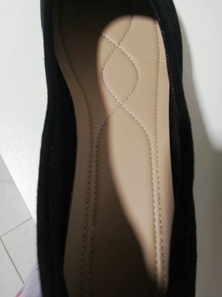 Zapatos mujer antelina negros nuevos.