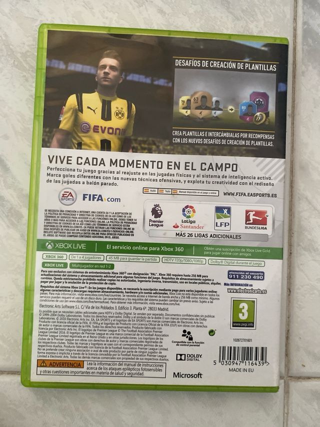 Gioco Xbox Fifa17