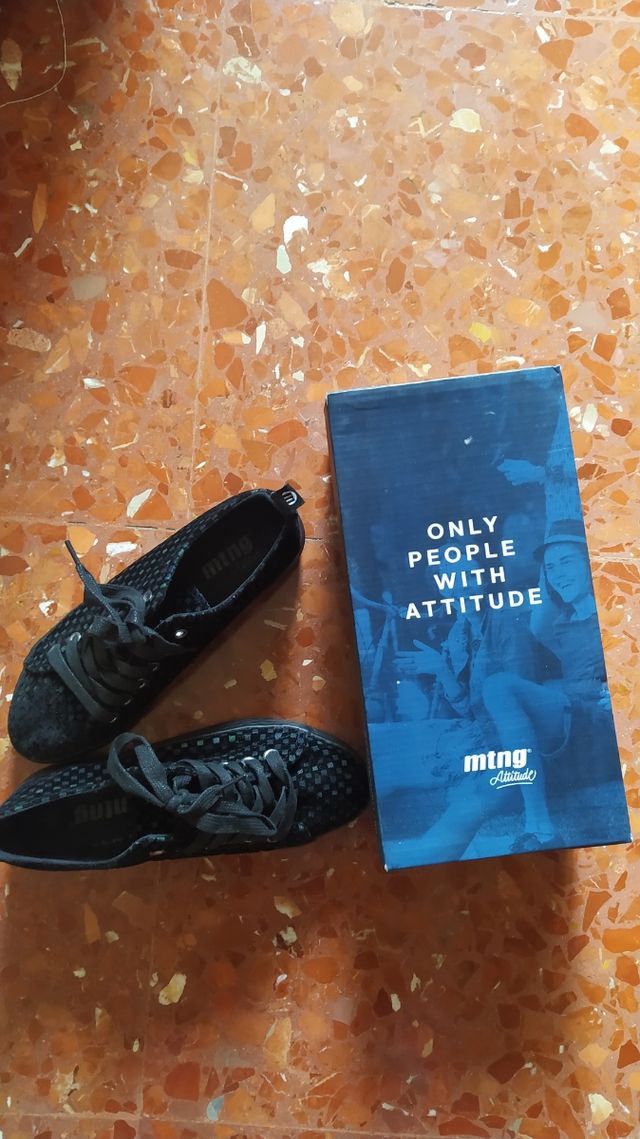 Zapatillas mujer lona MTNG