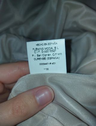 Vestido ceremonia rosa con brillos