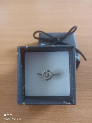 Anillo de plata de ley
