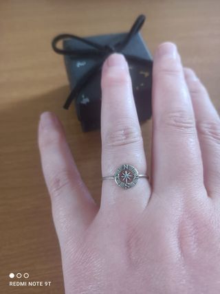 Anillo de plata de ley