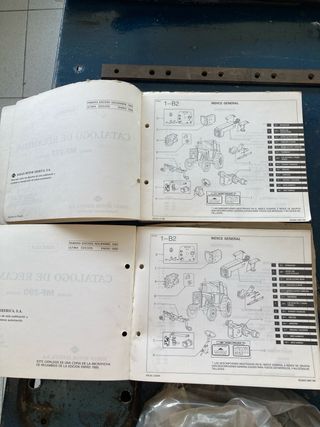 Catálogos de recambios tractores Massey Ferguson