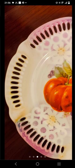 Antiguo plato porcelana alemana Arzberg Bavaria