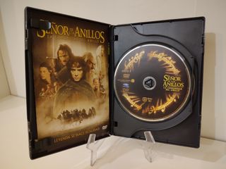 DVD El Señor de los Anillos La Comunidad.