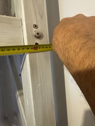 Cama alta con escritorio y zona ocio