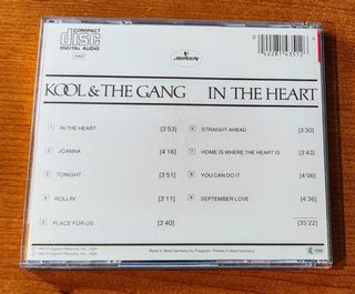 LOTE 2 CDs GRUPO DE LOS 80 KOOL & THE GANG