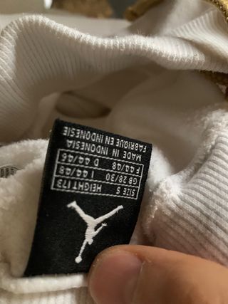 Pantalon Nike Jordan Gold edition Og Y2K