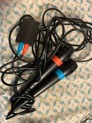 Microfonos singstar ps2.