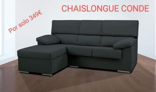 Sofá chaislonge 3 CONDE