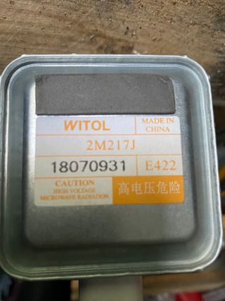 Magnetron microondas WITOL