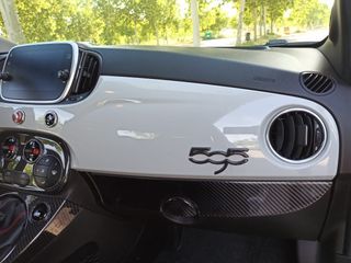 Abarth 595 Cover Salpicadero Fibra de Carbono ⚫🔴