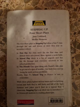 Libro en inglés tepping up