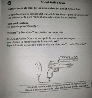 "NUEVO" 3 Pistolas Gun WII-U