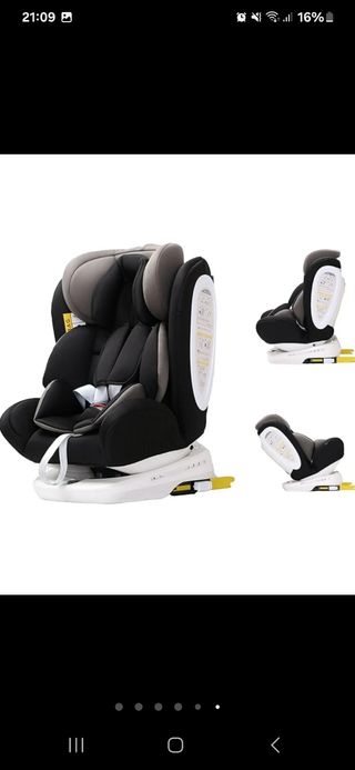 Silla de coche con isofix .