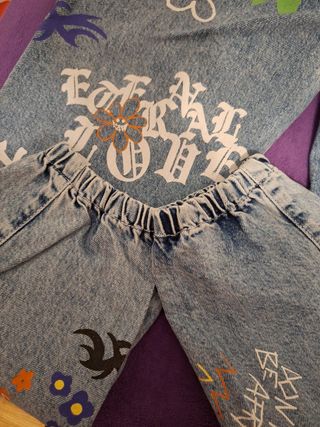 Pantalón vaquero bershka