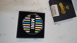 Logo Mini Cooper parrilla