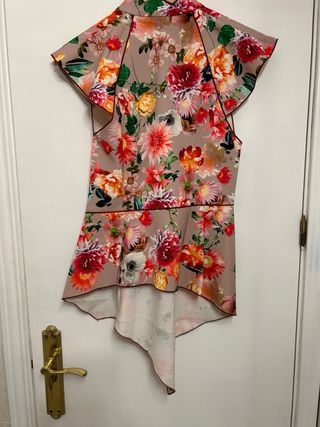 Camiseta estilo japonés flores