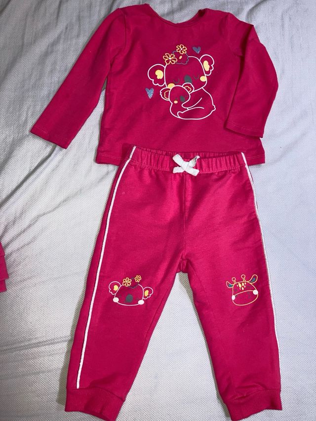 lote ropa de gimnasio Chicco