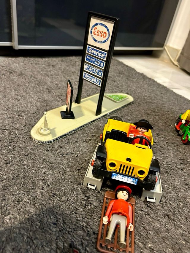 Gasolinera Playmobil