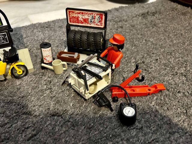 Gasolinera Playmobil