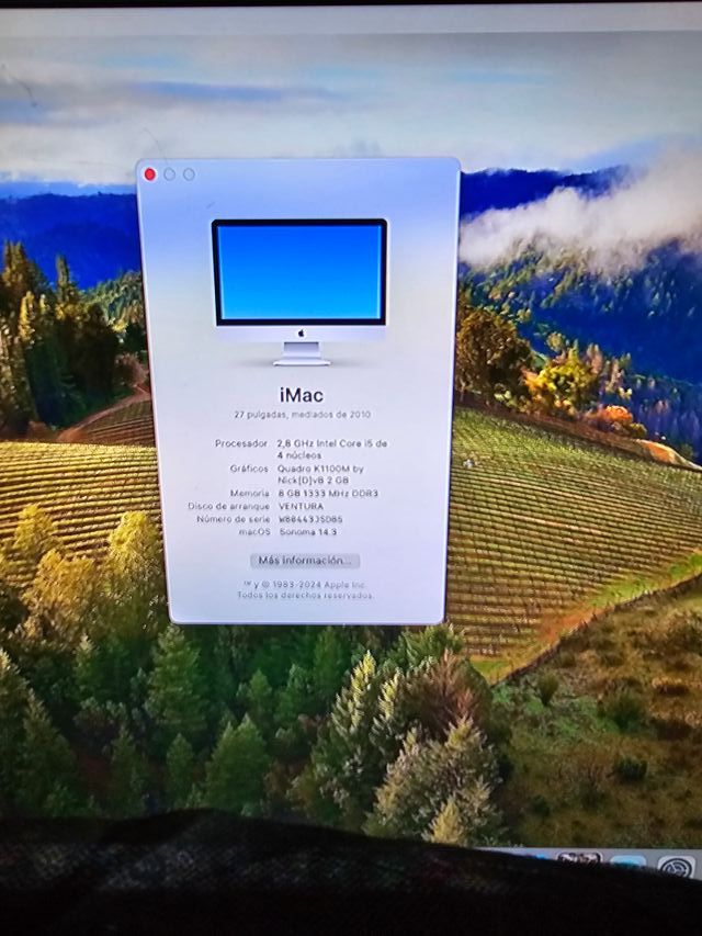 Tarjeta gráfica Nvidia K1100M 2GB para iMac Apple