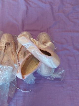 Scarpe da punta vintage rosa Porselli piccole