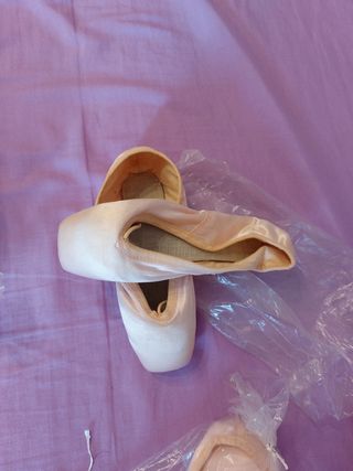 Scarpe da punta vintage rosa Porselli piccole