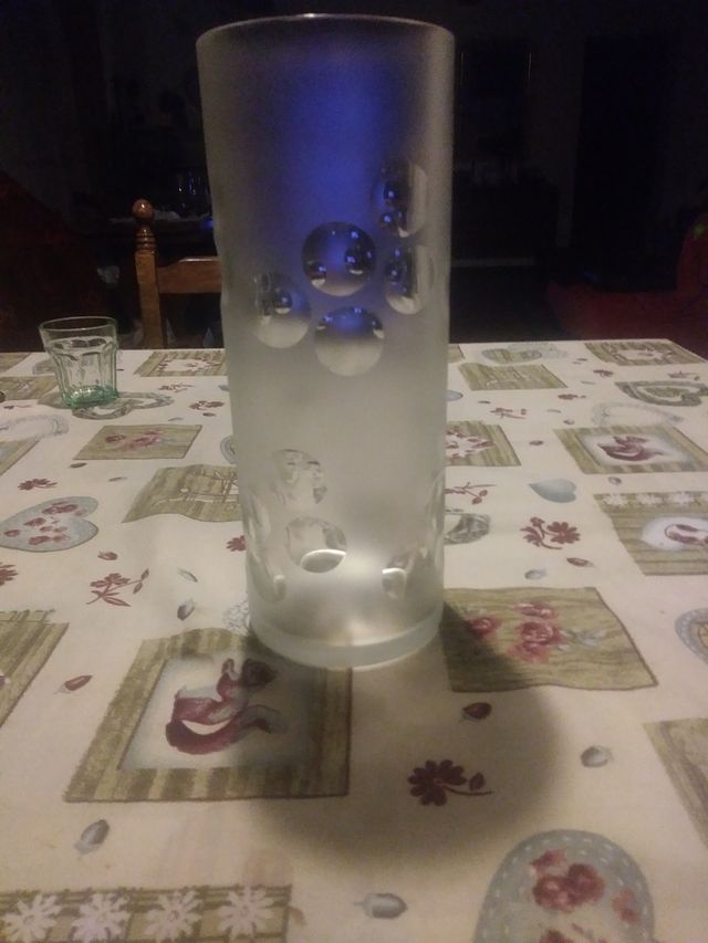 Vaso in cristallo vintage