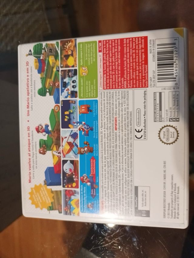 Super Mario 3d land nintendo 3Ds