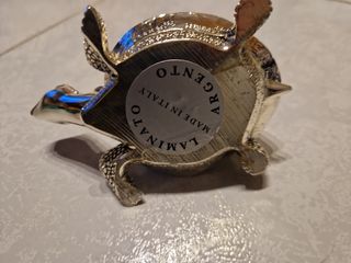 Tartaruga in argento