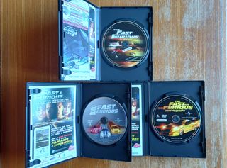 3 film DVD "Fast and Furious"