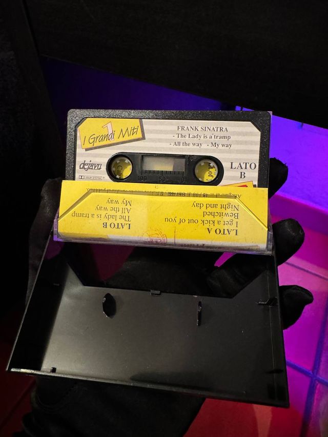 Retro Cassette Audio Frank Sinatra & Little Jony