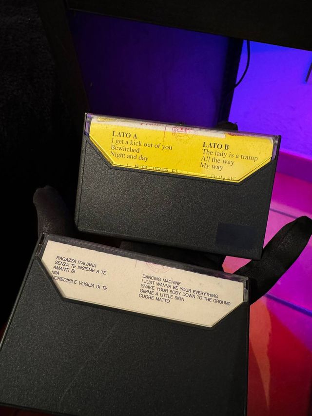 Retro Cassette Audio Frank Sinatra & Little Jony