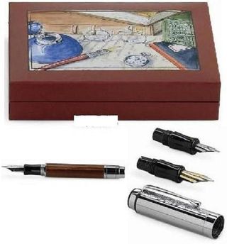 penna set royale stilografica con pennini - EGOIST
