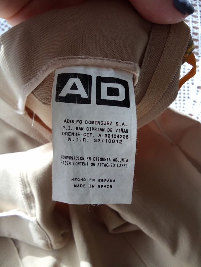 Pantalón Adolfo Dominguez