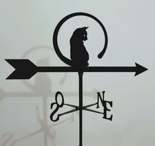 Veleta de forja Gato.