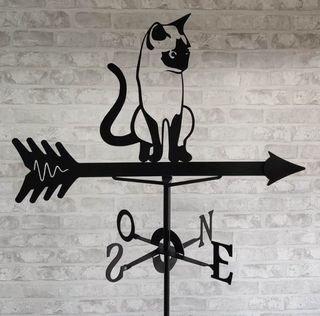 Veleta de forja Gato.